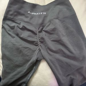 Charcoal alphalete amplify leggings